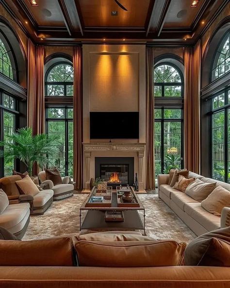 Creative Solutions to Achieve Beautiful Interior Decor Tudor Interior Design, French Contemporary Home, Tudor Interior, House Hall Design, House Plans Mansion, Modern Home Interior Design, Interiors Dream, Interior Design Concepts, Luxury Kitchen Design