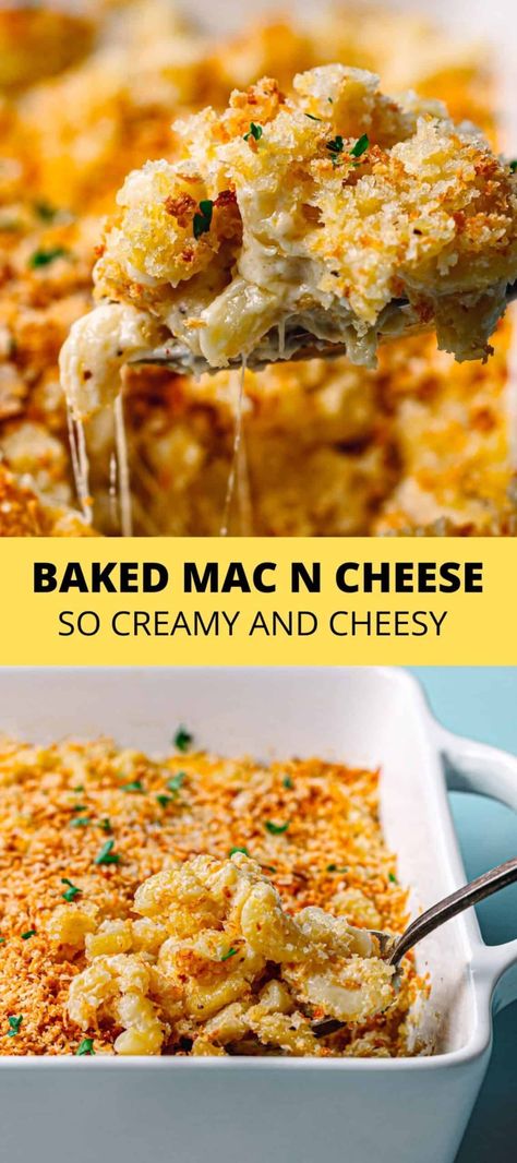 Crispy Topping For Mac And Cheese, Breaded Mac And Cheese Recipe, Easiest Baked Mac And Cheese, Stuffing Mac And Cheese, Ritz Mac And Cheese, Friendsgiving Mac N Cheese, Best Oven Baked Mac And Cheese, Trader Joes Mac And Cheese Recipe, Baked Mac And Cheese For Two