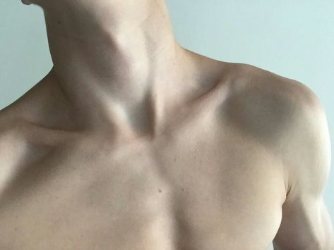 Men Neck Reference, Man Tilting Head Back, Lean Body Type Aesthetic Men, Male Collar Bone, Ftm Body Goals, Masculine Body Reference, Guys In Dresses, Male Body Claim, Male Stomach