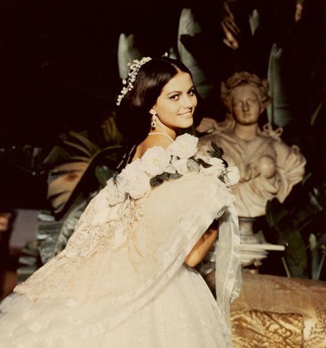 Alberta Ferretti's Wedding Inspiration Film Costumes, Luchino Visconti, Beau Film, She's A Lady, Claudia Cardinale, Italian Actress, The Leopard, Fashion Icons, Alberta Ferretti