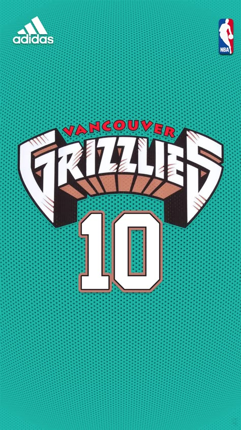 Grizzlies Wallpaper, Iphone Background Inspiration, Lakers Wallpaper, Mvp Basketball, Nba Basket, Nba Artwork, Nba Lebron James, Nba Logos, Vancouver Grizzlies