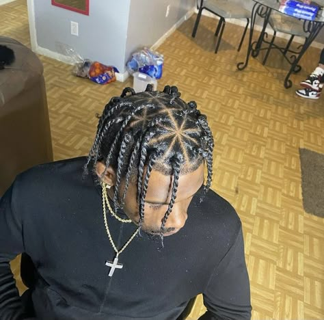 Travis Scott Braids, Man Braids, Twist Hair Men, Cornrow Styles For Men, Black Boy Hairstyles, Mens Twists Hairstyles, Hair Twists Black, Twists Hairstyles, Cornrow Styles