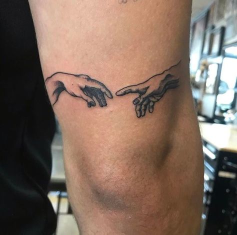 Devotion Tattoo, Above Elbow Tattoo, Small Thigh Tattoos, Thigh Tattoo Men, Tattoo Homme, Tatuagem Masculina Pequena, Petit Tattoo, Elbow Tattoos, Thigh Tattoos Women