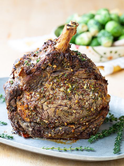 Best Standing Rib Roast Recipe #holiday #roast #beef #christmas #dinnerparty Standing Rib Roast Recipe, Prime Rib Au Jus, Entrees Recipes, Beef Rib Roast, Easy Ribs, Rib Roast Recipe, Standing Rib Roast, A Spicy Perspective, Rib Roast