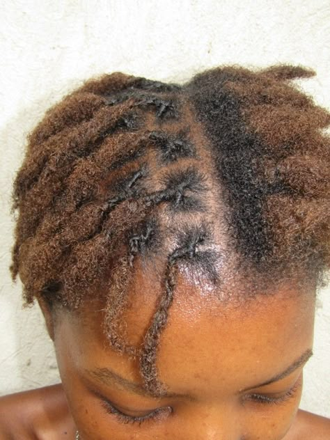 Interlocking short locs Short Interlocked Locs, Interlocked Locs, Interlocking Locs, Loc Growth, Short Locs, Starter Locs, Locs, Natural Hair, Natural Hair Styles