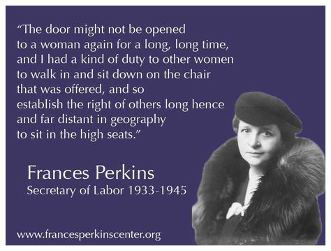 Frances Perkins Quotes. QuotesGram Frances Perkins, Radical Women, Anne Sullivan, Helen Keller, International Women’s Day, International Women's Day, Work Week, Woman’s Day, Women In History