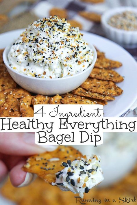 Trader Joe’s Everything But The Bagel Dip, Bagel Dip Recipe, Everything Bagel Dip, Bagel Dip, Thanksgiving 2022, Sandwiches Wraps, Everything Bagel Seasoning, Cheesy Dip, Bagel Chips