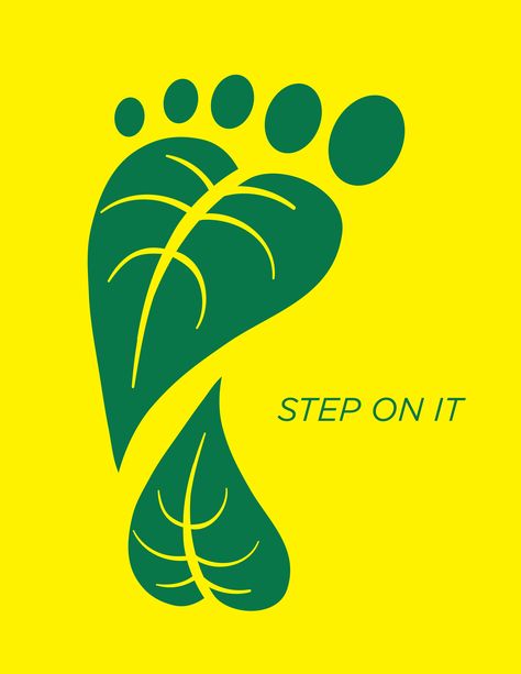 Carbon Footprint Poster: Play on words Track Poster Ideas, Go Green Posters, Footprint Poster, Environmental Posters, Patriotic Posters, Awareness Poster, Poster Ideas, Save Earth, Creative Advertising