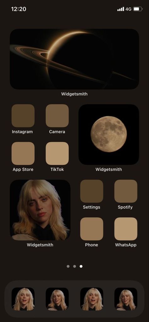 Music Homescreen Layout, Deftones Phone Layout, Billie Eilish Ios 16, Billie Eilish Home Screen Layout, Billie Eilish Homescreen, Billie Eilish Phone Theme, Matching Lockscreen And Home Screen, Billie Eilish Black, Homescreen Layout Iphone