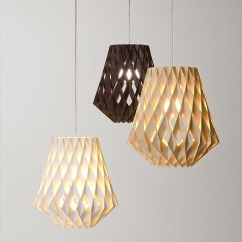 Showroom Finland Pilke 36 pendant, natural 3d Printed Lamp, 3d Printed Pendant, Diy Luminaire, Mirrored Coffee Tables, Pendant Lamp Design, Statement Chandeliers, Armchair Furniture, White Stain, Ceiling Design