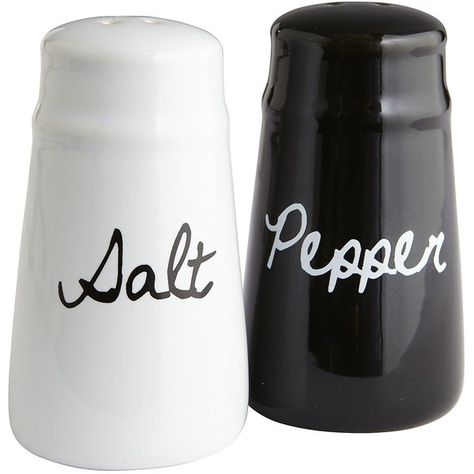 Black White Salt Pepper Shakers ($7.95) ❤ liked on Polyvore featuring home, kitchen & dining, serveware, salt and pepper shaker set, black and white salt and pepper shakers, salt & pepper shakers, salt and pepper shakers and salt/pepper shaker London Telephone Booth, Salt N Pepper, Kitchen Must Haves, Salt And Pepper Shaker, Salt And Pepper Shakers, Kitchen Stuff, Salt Pepper Shakers, Restaurant Design, Salt Pepper