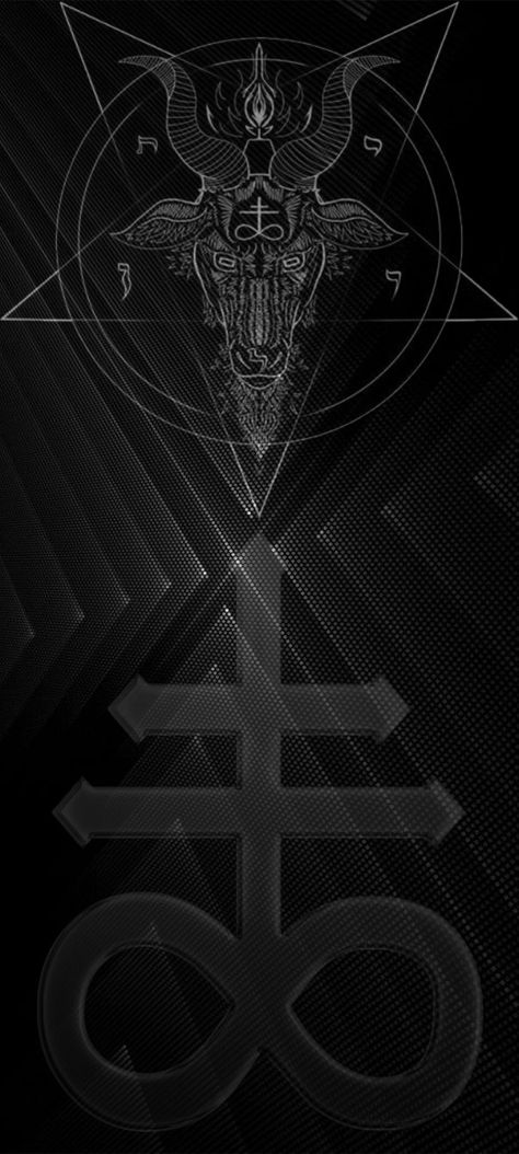 Baphomet Phone Wallpaper, Satanic Wallpaper, Spiritual Satanism, Laveyan Satanism, Demon Symbols, The Satanic Bible, Black Skulls Wallpaper, Grim Reaper Tattoo, Gothic Artwork