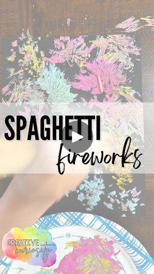 Yep, you saw that right - let’s paint with SPAGHETTI NOODLES 🍝 

Why?!
👉🏼 because it’s different and silly and both of those are a huge win for kids
👉🏼 super simple to put together
👉🏼 holding the noodles is great for fine motor skills
👉🏼 they make fabulous fireworks! 🎆 
👉🏼 also, why not?!

I’ve seen this one circulating the internet and knew we had to give it a try. My two year and four year old loved it 😂

Give this one a try and tag me in your creations - I’d love to see! 🥰

#fourthofjuly #independenceday #fireworks #fireworkart #toddleractivities #painting #summer #summeractivity #summercraft #happyfourthofjuly #fyp | Creative Curiosity Fireworks Art, Painting Summer, Spaghetti Noodles, Happy Fourth Of July, Old Love, Summer Crafts, Super Simple, Summer Activities, Fine Motor Skills