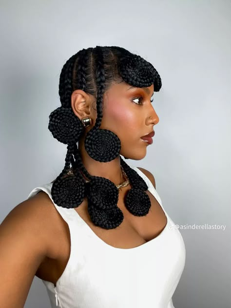 Koroba Braids Hairstyles, Artistic Hairstyles, Traditional Braids, African Bedroom, Afrocentric Hairstyles, Natural Hair Ponytail, Inspired Hairstyles, 2024 Hairstyles, Dreadlock Hair