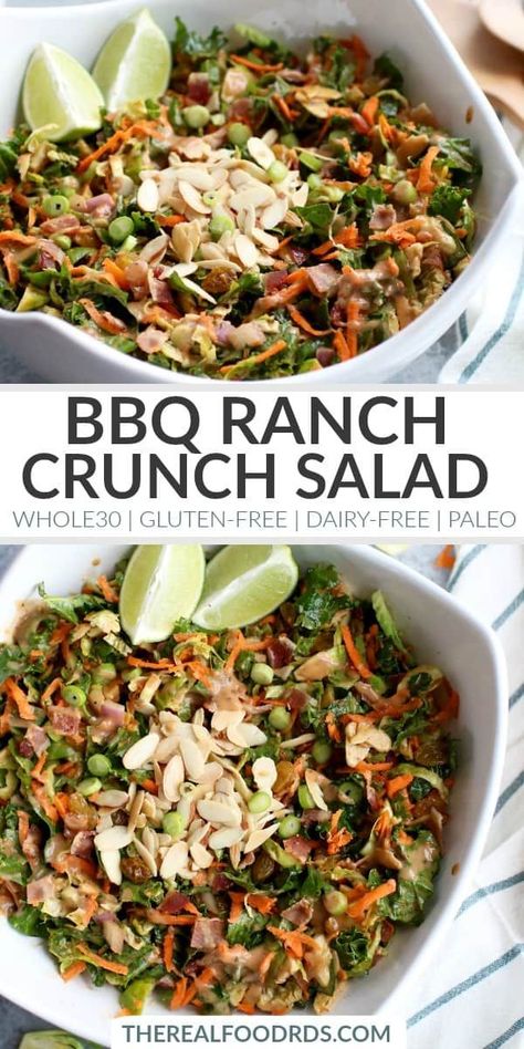 Whole30 Salad, Whole 30 Salads, Paleo Salad, Dairy Free Salads, Paleo Salad Recipes, Real Food Dietitians, Food Bbq, Gluten Free Salads, Paleo Salads