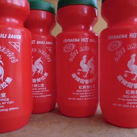 Hot sauce bidon! Gift Ideas For Foodies, Trick Your Friends, Cycling Water Bottle, Aluminum Water Bottles, Red Hook, Vans Red, Man Child, Sriracha, Hot Sauce