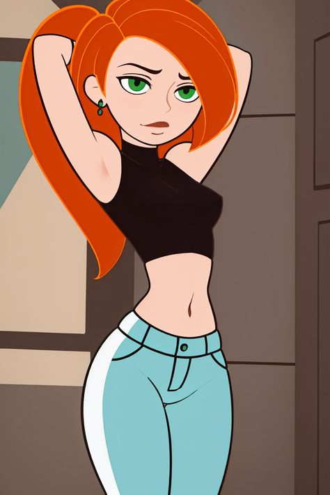 Kim Possible Characters, Arte Jazz, Female Cartoon Characters, Female Cartoon, Kim Possible, Cartoon Girl, Hinata Hyuga, Female Character Design, A Cartoon