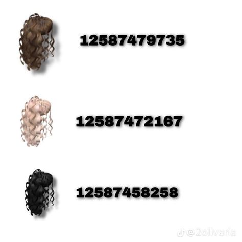 Brookhaven Codes For Hair Black, Berry Avenue Codes Butterfly Locs, Roblox Hair Codes Claw Clip, Brown Curly Hair Codes For Berry Ave, Berry Avenue Codes Brown Curly Hair, Black Curly Hair Codes For Berry Ave, Roblox Black Curly Hair Codes, Brown And Blonde Hair Codes, Roblox Casual Outfit Codes