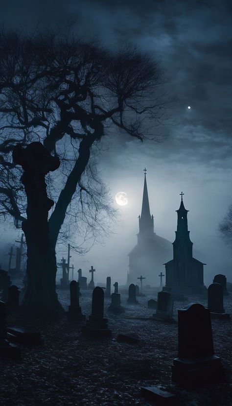 Hunted Aesthetic, In Memory Of Ideas, Dark Clouds Background, Ominous Aesthetic, Dark Esthetics, Fantasy Graveyard, Horror Aethstetic, Dark Graveyard, Graveyard Aesthetic