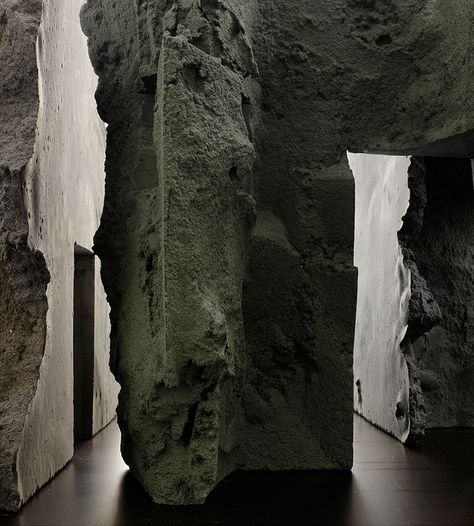 'Barbar, Batar' showcases the unique work of Anne Holtrop | Wallpaper* Magazine Anne Holtrop, Wallpaper Magazine, Brutalism, Sculpture Installation, Land Art, Stone Wall, Architecture Model, Art And Architecture, Architecture Details