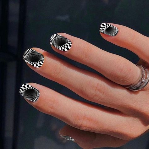 optical illusion nails, optical illusion nail art, optical illusion french nails, illusion nails, optical illusion nail polish, optical illusion nail pictures, gradient optical illusion nails, nail art trends Nails Almond Pearl, Optical Illusion Nails, Pearl Chrome Nails, Hailey Bieber Glazed Donut Nails, Illusion Nails, Glazed Donut Nails, Donut Nails, Pearl Chrome, Nail Art Courses