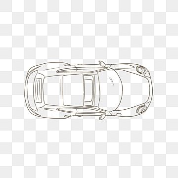 Car Lineart, Car Black And White, Car Sketching, Car Top View, Png Top, Car Icon, Car Clipart, Color Palette Living Room, Sketch Photoshop