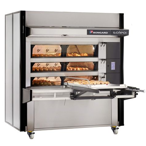 Deck oven Soleo EvO bakery opening - Bongard Bakery Opening, Types Of Breads, Baking Area, Bakery Oven, Deck Oven, Oven Design, Types Of Bread, Bakery Bread, Pizza Oven