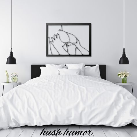 Romantic Signs, Cute Kiss, One Piece Cartoon, Amazing Funny Facts, Body Drawing Tutorial, Sassy Girl, Red Rooms, Above Bed, Bedroom Gift