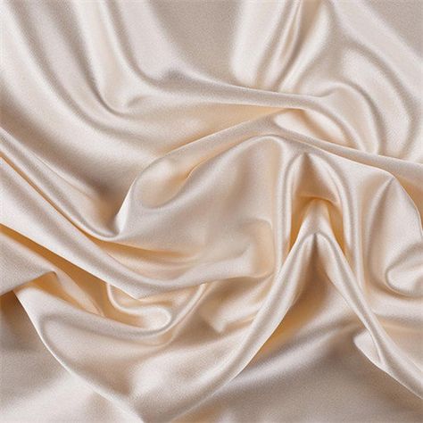 Cream Silk, Silk Crepe, Fabric By The Yard, Satin Fabric, Yard, Satin, Silk, Cream, Fabric