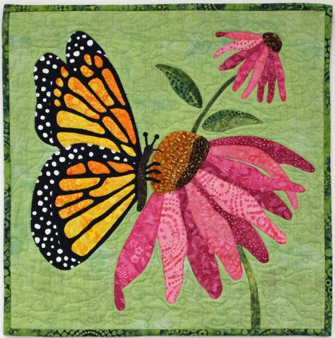 2019 Butterfly Brunch Kit Butterfly Quilts, Patchwork Butterfly, Butterfly Patchwork, Quilted Butterfly, Butterfly Applique Pattern Free, Butterfly Quilts Ideas, Butterfly Quilt Pattern Appliques, Butterfly Quilts Applique, Quilted Butterfly Wings