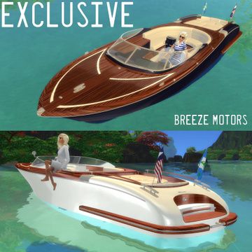 Riva Aquariva Luxury Boat with HQ interior | Sims4Cars/BreezeMotors on Patreon Sims 4 Car Mod, Sims 4 Cars, Los Sims 4 Mods, Riva Boat, Sims 4 Cc Eyes, Sims 3 Mods, Sims 4 Tsr, The Sims 4 Skin, Boat Pose