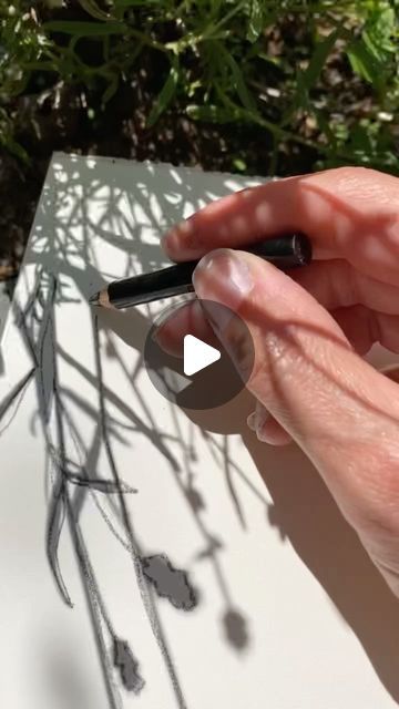 Watercolor Techniques Tutorial, Sun Drawing, Shadow Painting, Shadow Drawing, Painting Flowers Tutorial, Online Art Classes, Watercolor Pictures, Shadow Art, Watercolor Sketchbook