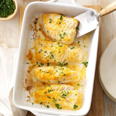 Lemon-Parsley Baked Cod Cod Fish Recipes Baked, Lemon Baked Cod, Baked Cod Recipes, Cod Fish Recipes, Eagle Idaho, Cod Recipe, Cod Recipes, Fish Recipe, Cod Fish