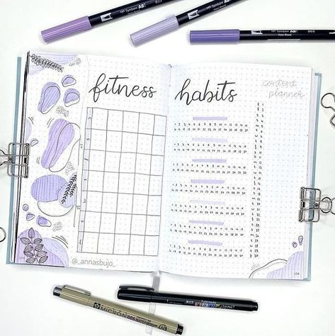 Bujo Purple, Bullet Journal Lines, Bujo 2025, Bullet Journel, Bullet Journal Key, Bullet Journal Ideas Templates, Travel Art Journal, Bullet Journal Design Ideas, Dot Journals