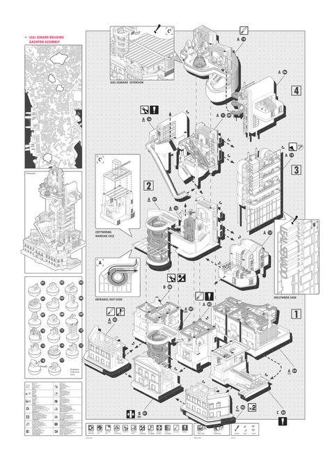 Masterplan Diagram Architecture, Smout Allen, Urban Design Graphics, Architecture Panel, Architecture Presentation Board, Architecture Board, Architecture Collage, Isometric Art, Concept Diagram