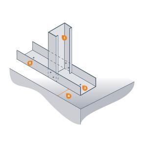 Screw Fixed Panel diagram Metal Stud Framing, Diy Wooden Projects, Container House Plans, Wooden Projects, Drywall, Architecture Model, Container House, Steel Frame, Screw