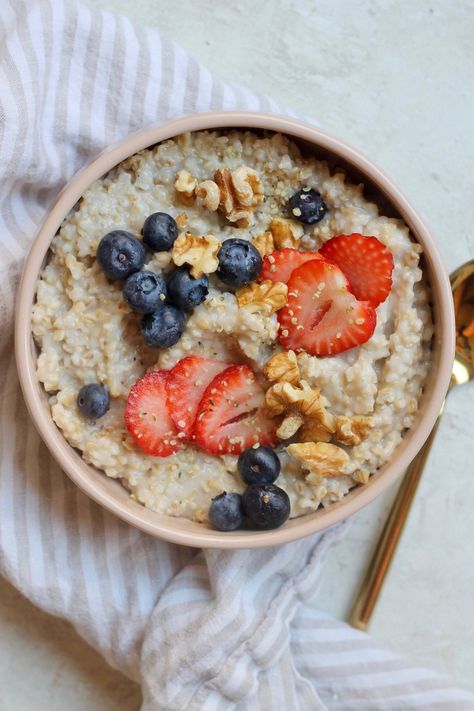 Steel Cut Overnight Oats, Overnight Steel Cut Oatmeal, Overnight Steel Cut Oats, Steel Cut Oatmeal Recipes, Steel Cut Oats Overnight, Steel Cut Oatmeal, Overnight Oats Healthy, Overnight Oatmeal, Steel Cut Oats