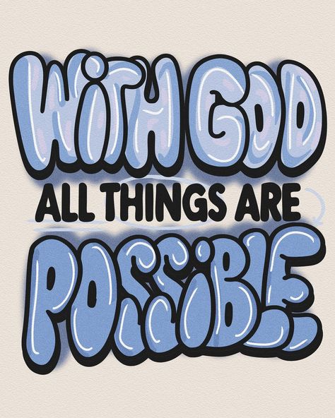 But Jesus beheld them, and said unto them, With men this is impossible; but with God all things are possible. Matthew 19:26 KJV What’s weighting you down today ? The bills that need to be paid in a few days ? That exam that you feel you’re going to fail? That addiction that you can’t get over ? That job that you need? Whatever it may be with God it is possible ! There is no limit to our God! Have faith ! All he asks is that we trust him !🫶🏽 . . . . . . . . . . . . . . . . . . . . . ... Good Things Aesthetic, My Vision Board Lettering, Christian Cute Quotes, You Are God’s Masterpiece, God Quotes For Vision Board, God Is Good All The Time Quotes, God Did It Quotes, Faith Over Feelings, God Art Aesthetic