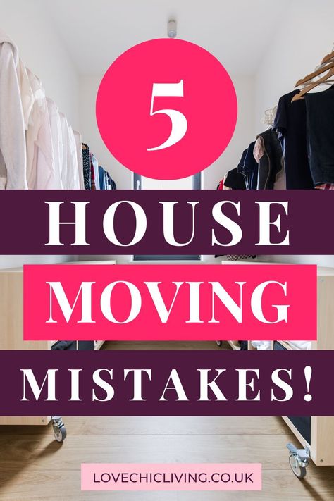 Are you getting ready to move to a new home? Check out the things to avoid when packing or making moving house lists. To make the transition to your new home easier, here are five mistakes to avoid when moving to a new home. Moving From Apartment To House, Moving Out Ideas, Making Moving Easier, How To Move House, How To Get Ready To Move, How To Prepare For A Move, Moving To Do List, Moving House Packing, Moving House Checklist