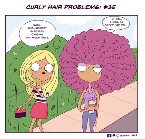 I Create Comics Based On Curly Hair Problems Curly Hair Jokes, Straight Hair Problems, Hair Jokes, Curly Hair Quotes, Curly Hair Problems, Hair Issues, Unruly Hair, Hair Quotes, Bangalore India