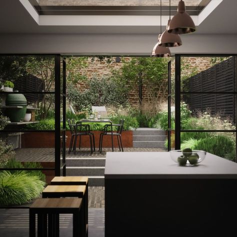 Soto on Instagram: "We are proud to announce the launch of a new gardening concept. Soto: Professionally designed planting schemes in bespoke online…" Planting Schemes, Courtyard Gardens, Front Gardens, Courtyard Gardens Design, Small Courtyards, Gardens Design, Green Border, County House, Gardening Apron