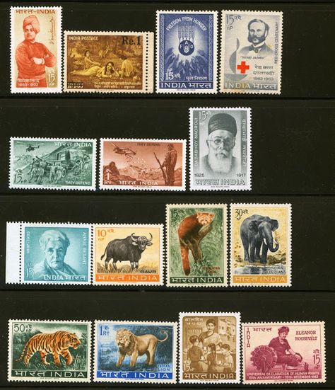 Indian Stamps Collection, Valuable Stamps, Indian Stamps, Lesser Panda, Office Stamps, Postcard Stamps, Old Stamps, Rare Stamps, Wallpaper Flowers