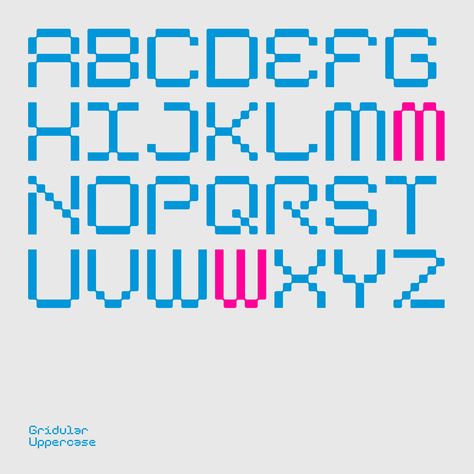 Pixel Typeface, Font Moodboard, Wim Crouwel, Pixel Font, Type Font, Art Landscapes, Contents Design, Letter F, Fantasy Art Landscapes