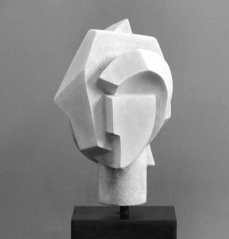 Cubist Sculpture, White Sculpture, Figurative Kunst, Modern Art Sculpture, Sculpture Head, European Sculpture, Plaster Sculpture, Cubism Art, Picasso Paintings