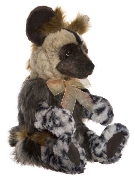 African Wild Dog, Doll Plushies, Charlie Bears, Wild Dogs, Hyena, Cute Stuffed Animals, Cute Toys, Cute Plush, Plush Animals