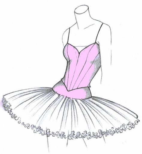 Classical Tutu sketch 20 3  4 (589x640) Ballet Skirt Drawing, Tutu Drawing, Classical Tutu, Learning Fashion, Tutu Pattern, Tech Drawing, Outfits Professional, Kid Birthday Outfits, Pancake Tutu