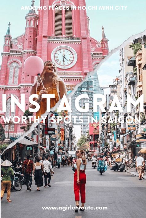 10 Instagram Worthy Spots in Saigon You Need To Visit! – A Girl En Route Ho Chi Minh City Vietnam Travel, Hi Chi Minh City, Hi Chi Minh, Beautiful Places In The Us, Vietnam Vacation, Asia Cruise, Vietnam Trip, Vietnam Ho Chi Minh, Vietnam Itinerary