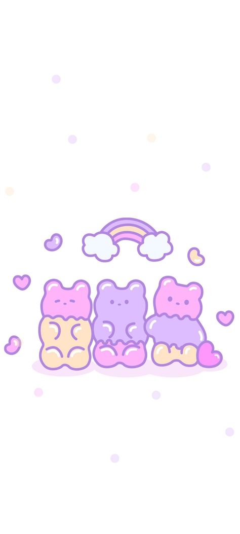 Pastel Lockscreen, Watercolor Wallpaper Phone, Eclectic Wallpaper, Pink And Purple Wallpaper, Queens Wallpaper, Kawaii Background, Pin Cute, Trippy Wallpaper, Sanrio Wallpaper