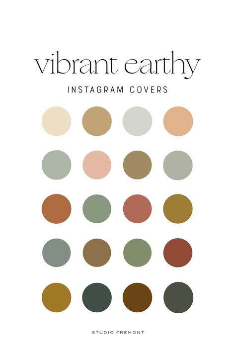 Colorful Boho Earth Tones Instagram Highlight Covers, Solid Color Instagram Covers, Bohemian Branding Color Palette, Story Backgrounds, - Etsy Instagram Highlight Covers Solid Color, Boho Earth Tones, Bohemian Branding, Branding Color Palette, Earth Tone Color Palette, Pumpkin Tattoo, Boho Colors, Story Backgrounds, Instagram Covers