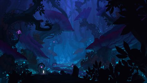 Portfolio Pieces, Dream Environment, Magic Realms, 2d Platformer, Game Map, Motif Acnl, Spirit Realm, Artist Work, Forest Elf